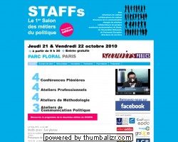 Premier Salon des métiers du politique